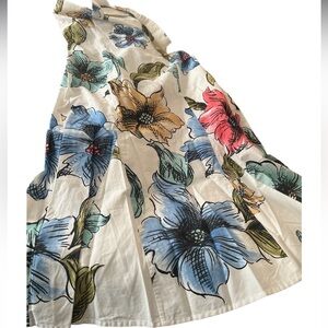 NWT Anthropologie Tabitha 100% cotton halter dress, size 6